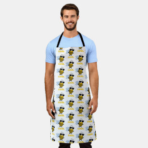Tablier Cool d'abeilles Funny Tendy Bee personnalisable