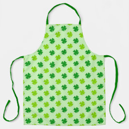 Tablier Cool Green Shamrock Irish Pride