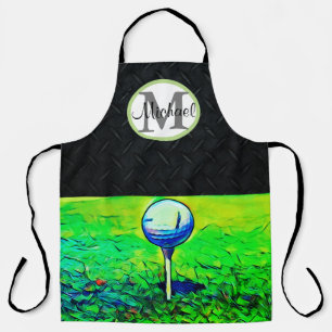 Tablier Cool  Monogramme masculin de golf