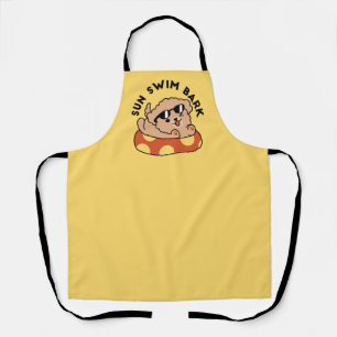 Tablier Cool Summer Chien Flottant - Jolie Puppy Pool Part