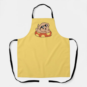 Tablier Cool Summer Chien Flottant - Jolie Puppy Pool Part