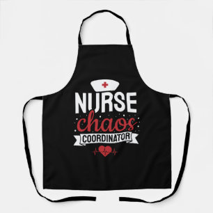 Tablier Coordinateur de l'infirmière responsable Drôle cad