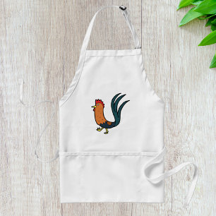 Tablier Coq de dessin animé mignon