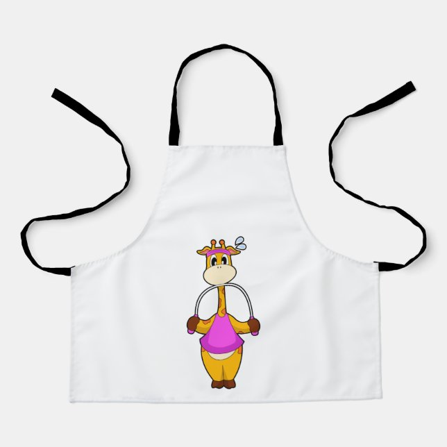 Tablier Corde Fitness Giraffe (Recto)