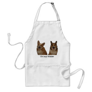 Tablier corgis, oh ! Kibble !