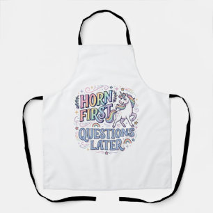Tablier Corne de Licorne Premier Questions Plus Tard Autoc
