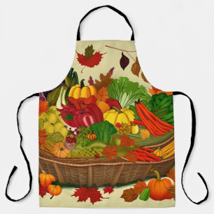 Tablier Cornucopie pleine de légumes