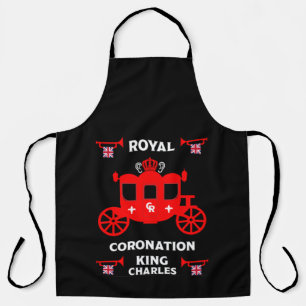 Tablier Coronation royale roi Charles III