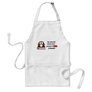 Tablier Correction silencieuse de votre chou sarcastique d