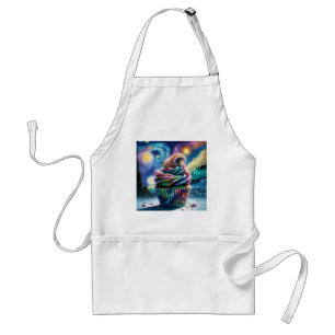 Tablier Cosmic Cupcake : Artistic Chef Apron
