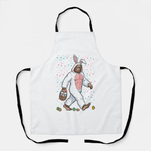 Tablier Costume de lapin de Pâques Bigfoot drôle Sasquatch