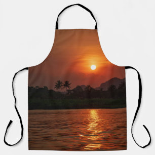 Tablier Coucher de Soleil Tropical