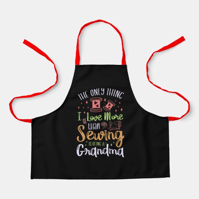 Tablier Coudre classique (Recto)