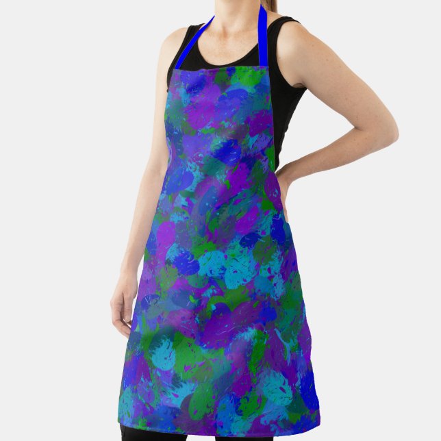 Tablier Couleur du peacock (Insitu)