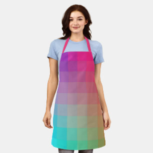 Tablier Couleurs arc-en-ciel colorées Design dégradant