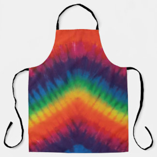 Tablier Couleurs arc-en-ciel de la teinture