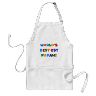 Tablier Couleurs vives Meilleures t-shirts et cadeaux Papa