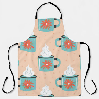 Tablier Coupe bleu clair Motif sans voile.