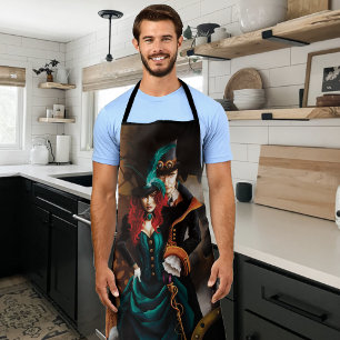 Tablier Couple Steampunk Victorien