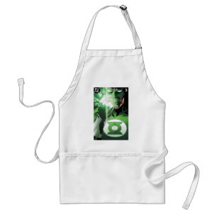 Tablier Couverture haute de fin verte de lanterne
