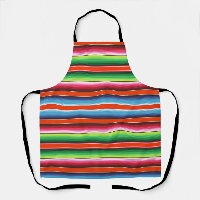 Tablier Couverture mexicaine traditionnelle de la Fiesta S (Recto)