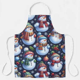 Tablier Cozy Festive Snowman