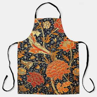 Tablier Cray, pattern by William Morris,
