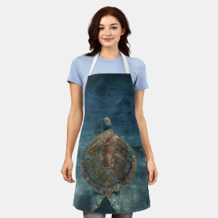 Tablier Créatures de la mer cool