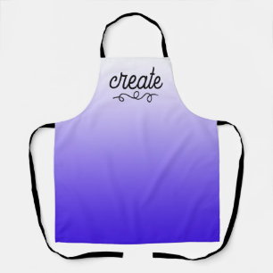 Tablier Créer une surface dégradée violette