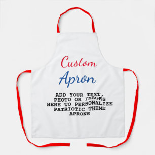 Tablier Créez votre propre chef américain personnalisé