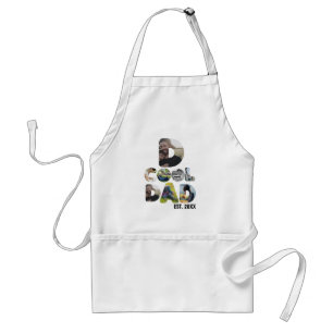 Tablier Créez votre propre cool papa 7 lettre photo pour l