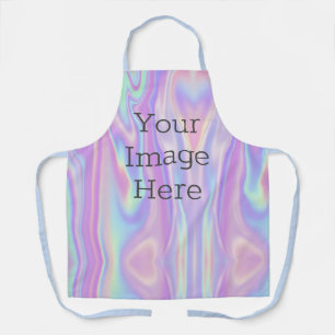 Tablier Créez Votre Propre Iridescente Unicorn Faux Metal