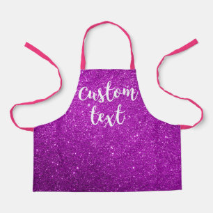 Tablier Créez votre propre Parties scintillant rose Enfant