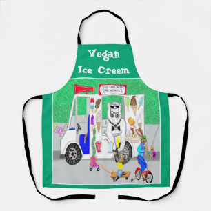 Tablier Crème glacée végétale