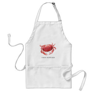 Tablier Crimson Crab Chef