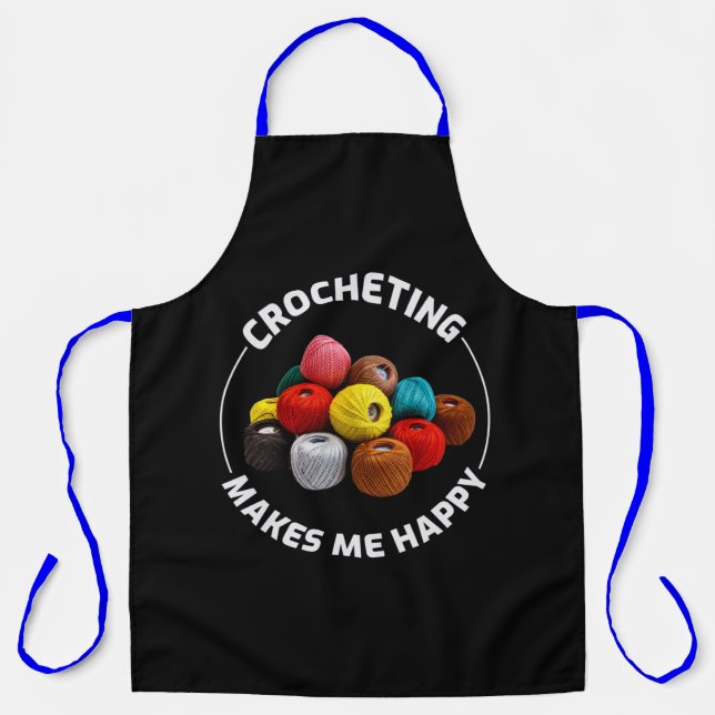 Tablier Crochet Tricot Crochet (Recto)