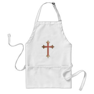 Tablier Croix chrétienne