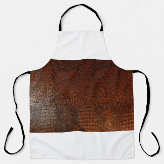 Tablier cuir Brown textureleather, abstrait, antique, , ba