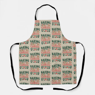 Tablier Cuire plus que des biscuits ce Noël Grossesse 