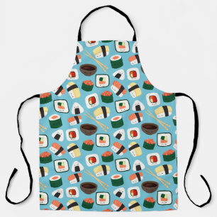 Tablier Cuisine asiatique Kawaii Sushi