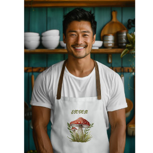 Tablier Cuisine Chef Mushroom Apron