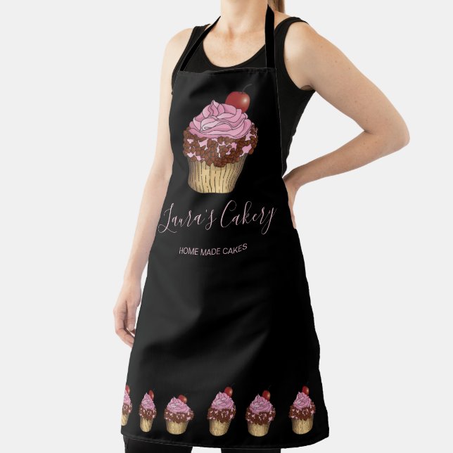 Tablier Cuisine de boulangerie moderne Cupcake Chef Restau (Insitu)