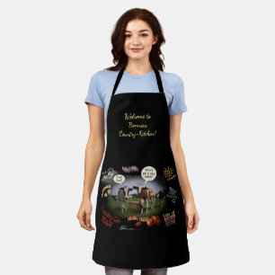 Tablier Cuisine de campagne (personnalisable) 