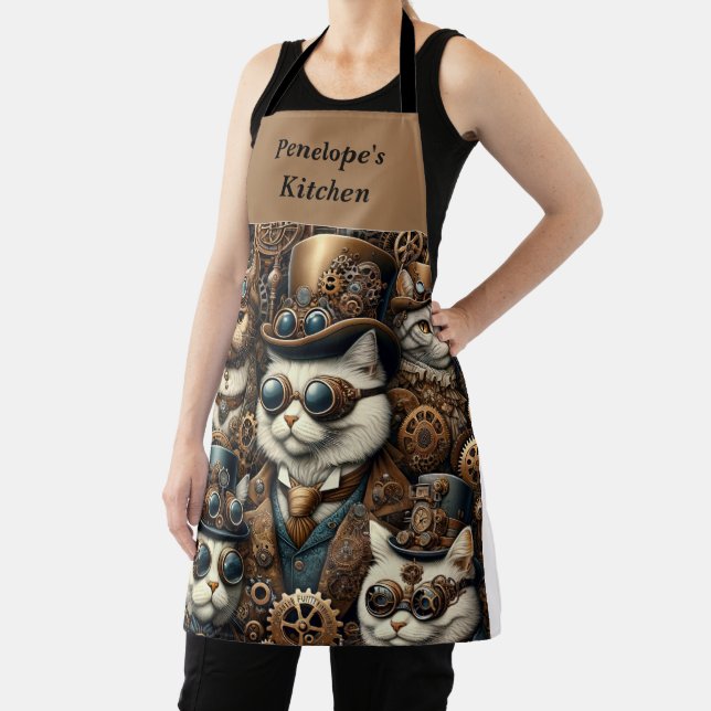 Tablier Cuisine de cuisine de chat à vapeur (Insitu)