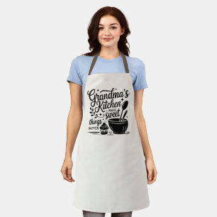 Tablier Cuisine de grand-mère Cuisine Pâtisserie