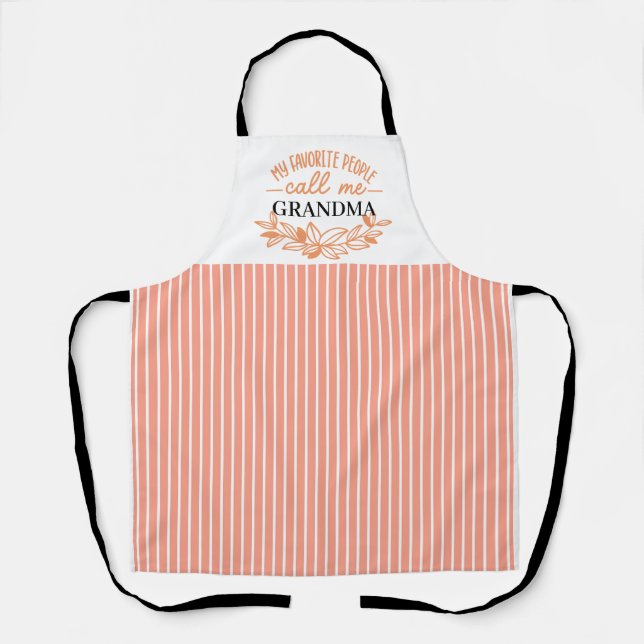 Tablier Cuisine de la bande de bracelet de grand-mère (Recto)