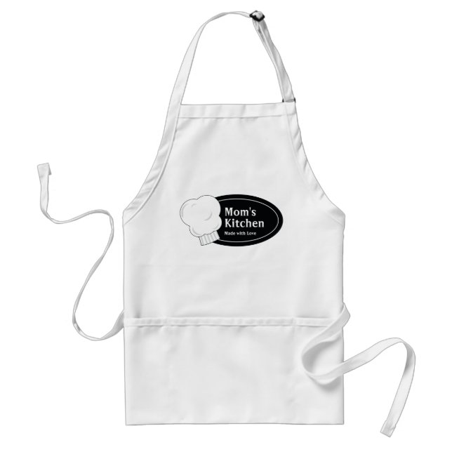 Tablier Cuisine de mamans faite avec amour (Devant)