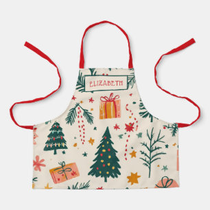 Tablier Cuisine de Noël personnalisée pour enfants