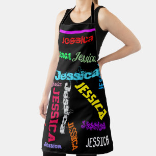 Tablier Cuisine de noms répétitifs ou cadeau d'anniversa