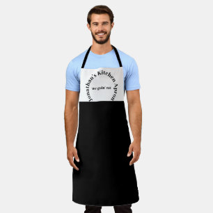 Tablier Cuisine et cuisson de nom personnalisé pour hommes